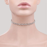 Up & Down Heart Choker Necklace for Women