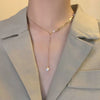 Women Pearl Choker Necklace